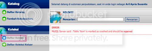 Error Daftar Katalog Photobucket