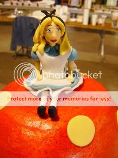 Close Up- Marzipan Alice In Wonderland