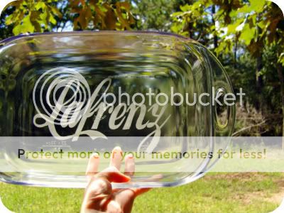 Name That Pan - Personalized Baking Dishes