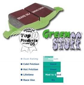 ebc green stuff scion tc brake pads