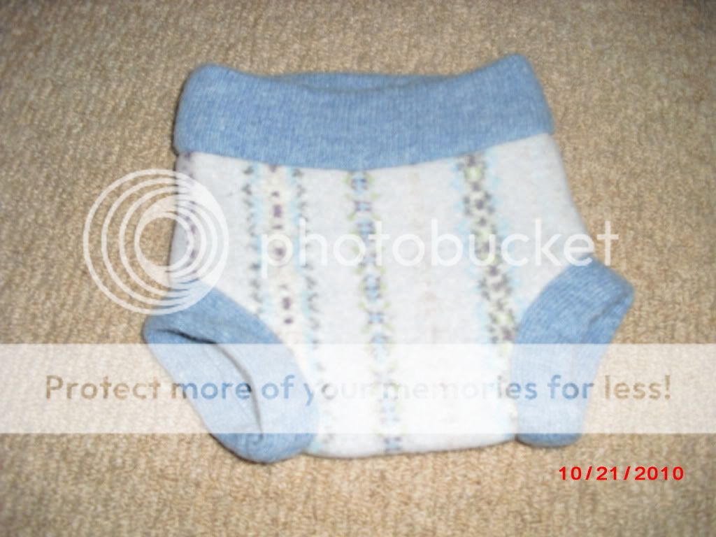 SMALL repurposed lambswool diaper soaker/cover SMALL repurposed lambswool diaper soaker/cover