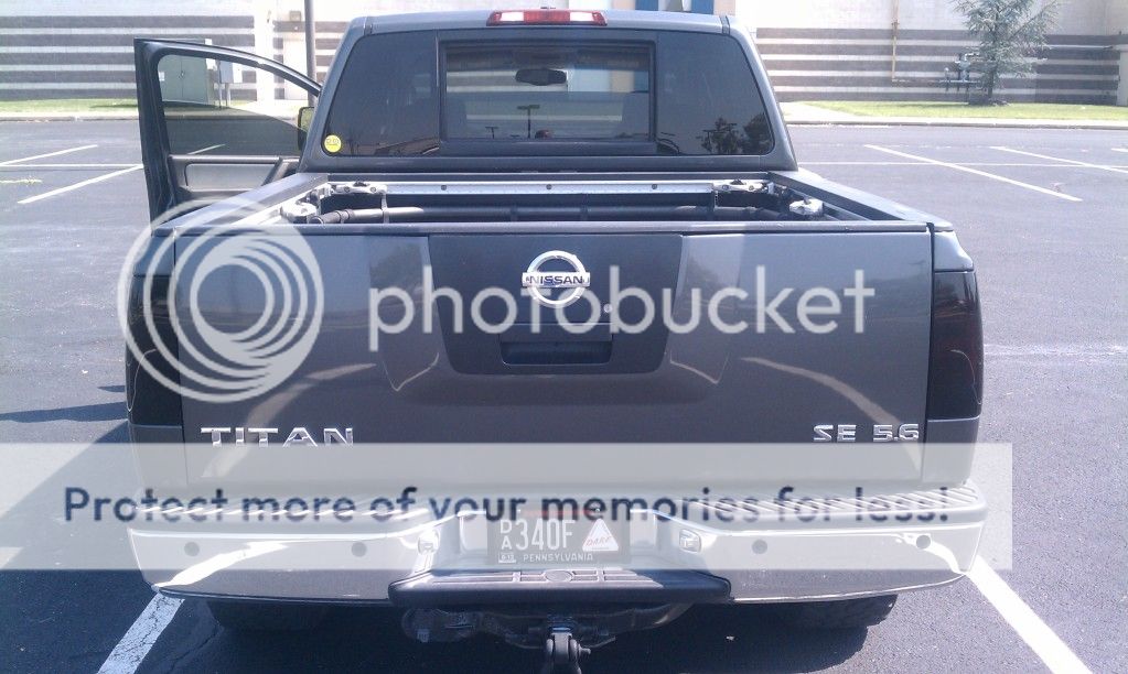 FS Blacked out OE tail lights Nissan Titan Forum